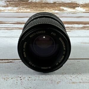 Quantaray 70‑210mm f/4‑5.6 Multi‑Coated 55mm Lens | Minolta AF Mount